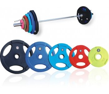 Цветные диски IronMaster IR92307 - 1,25-20 кг