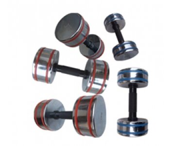 Хромированные гантели IronMaster IR92021 - 1-10 кг